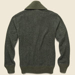 Donegal Shawl Collar Sweater - Olive - RRL - STAG Provisions - Tops - Sweater
