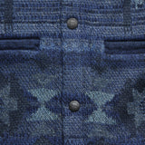 Chimayo Birdseye Jacquard Workshirt Sweater - Indigo - RRL - STAG Provisions - Tops - L/S Woven - Overshirt