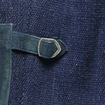 Keller Hand-Woven Jacquard Suede Trim Vest - Indigo - RRL - STAG Provisions - Outerwear - Vest