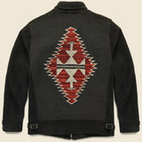 Paneled Suede Western Jacket - Vintage Black - RRL - STAG Provisions - Outerwear - Coat / Jacket