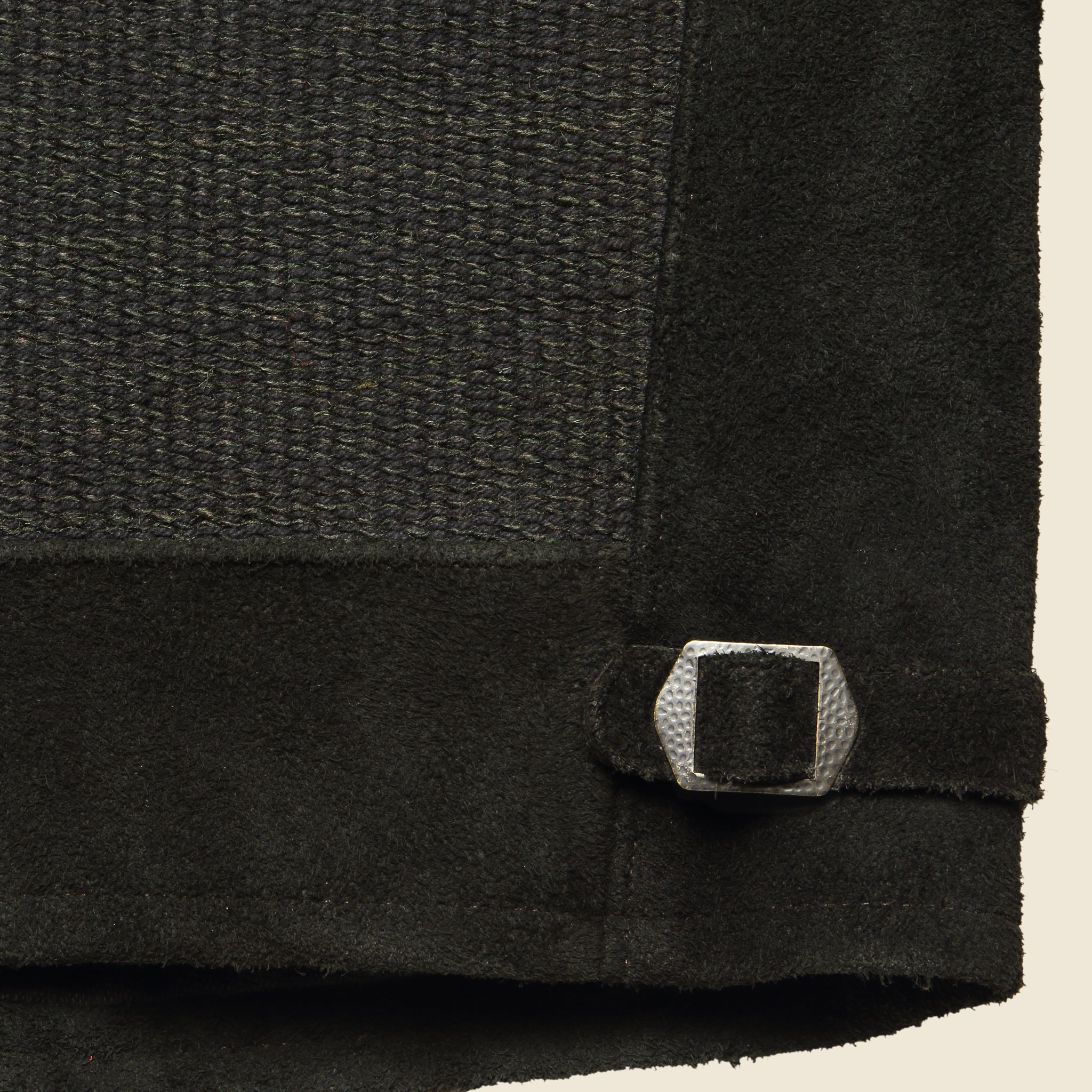 
                          Paneled Suede Western Jacket - Vintage Black - RRL - STAG Provisions - Outerwear - Coat / Jacket
                        