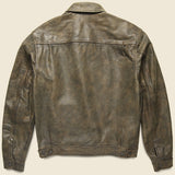 Dawson Leather Jacket - Brown - RRL - STAG Provisions - Outerwear - Coat / Jacket