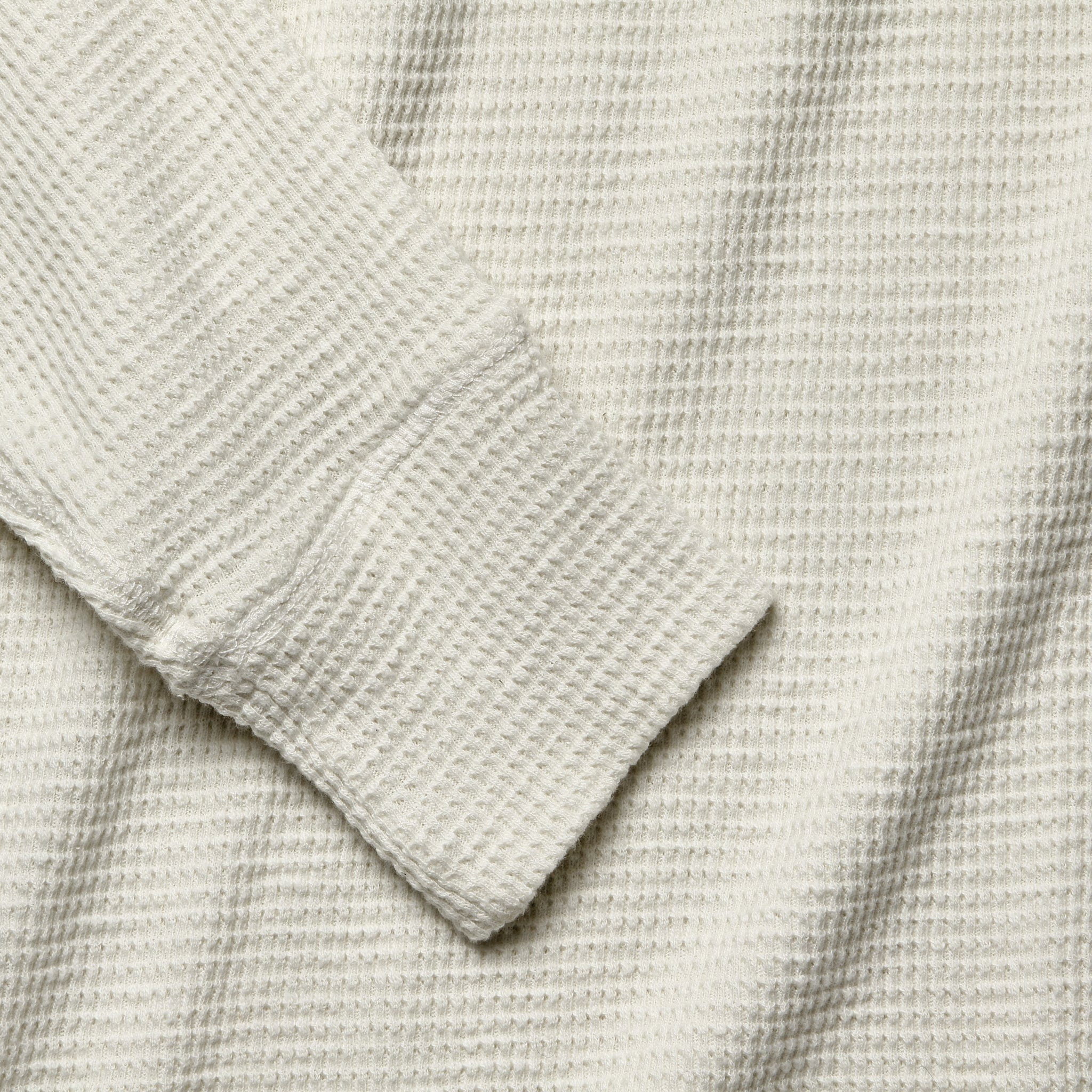 
                          Waffle Crewneck - Paper White - RRL - STAG Provisions - Tops - L/S Knit
                        