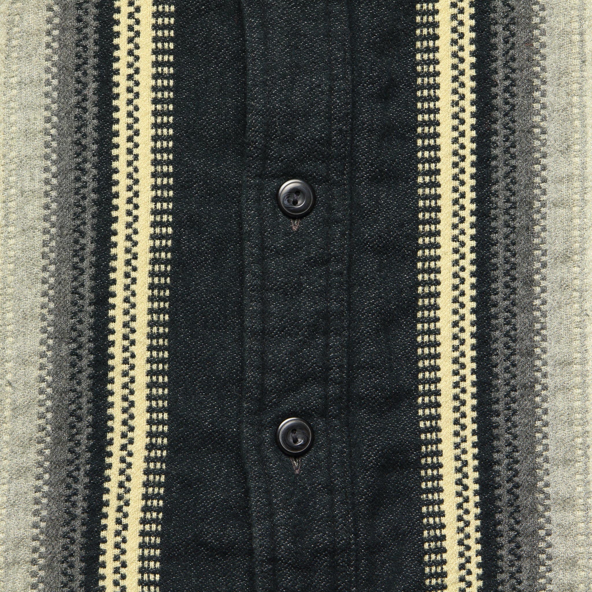 
                          Southwestern Brushed Jacquard Workshirt - Grey/Black - RRL - STAG Provisions - Tops - L/S Woven - Overshirt
                        