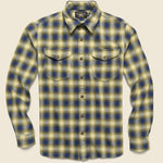 Plaid Brushed Workshirt - Indigo/Cream - RRL - STAG Provisions - Tops - L/S Woven - Plaid
