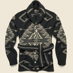 Hand-Knit Ranch Cardigan - Black - RRL - STAG Provisions - Tops - Sweater