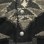 Hand-Knit Ranch Cardigan - Black - RRL - STAG Provisions - Tops - Sweater