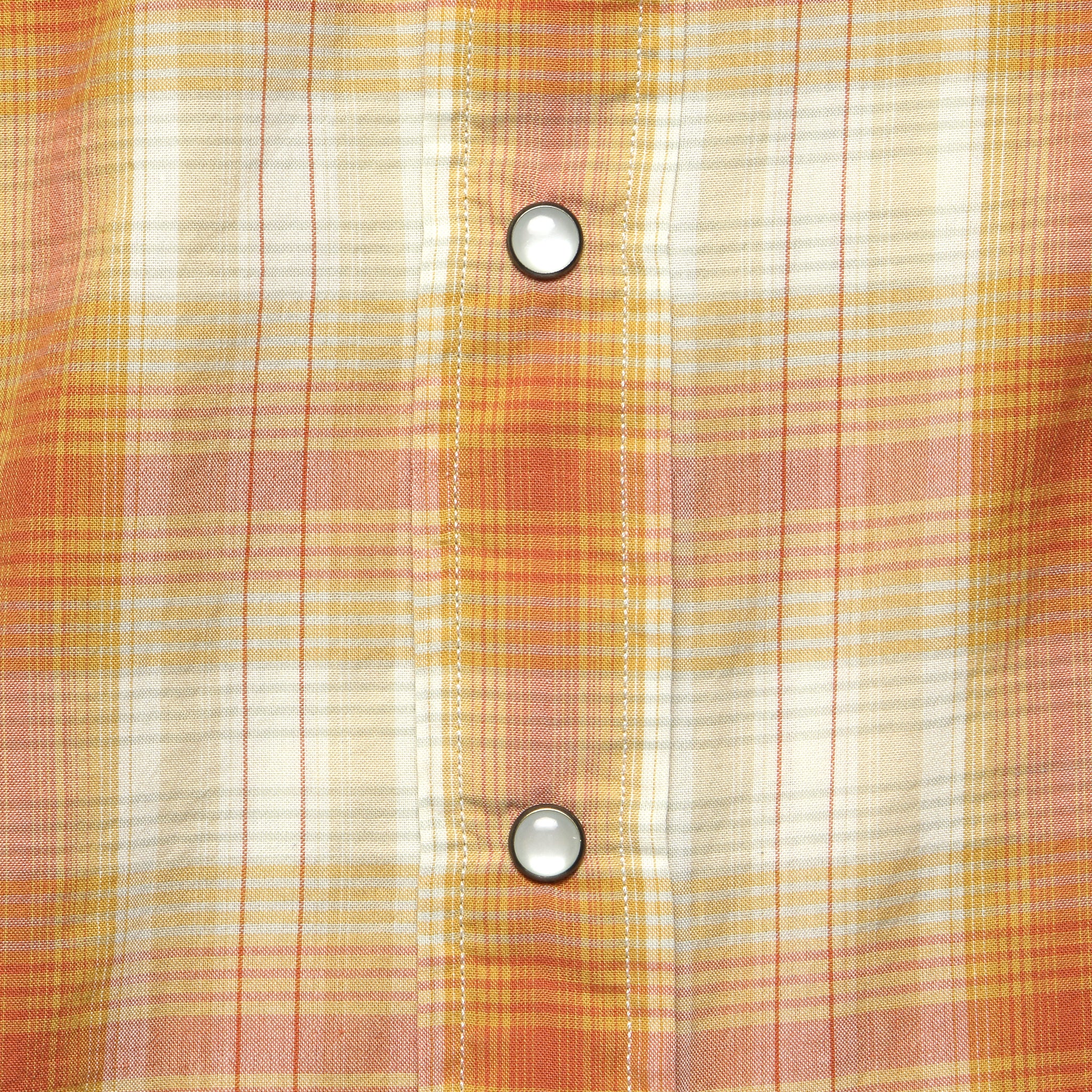 
                          Buffalo Western Shirt - Sunset Orange - RRL - STAG Provisions - Tops - L/S Woven - Plaid
                        