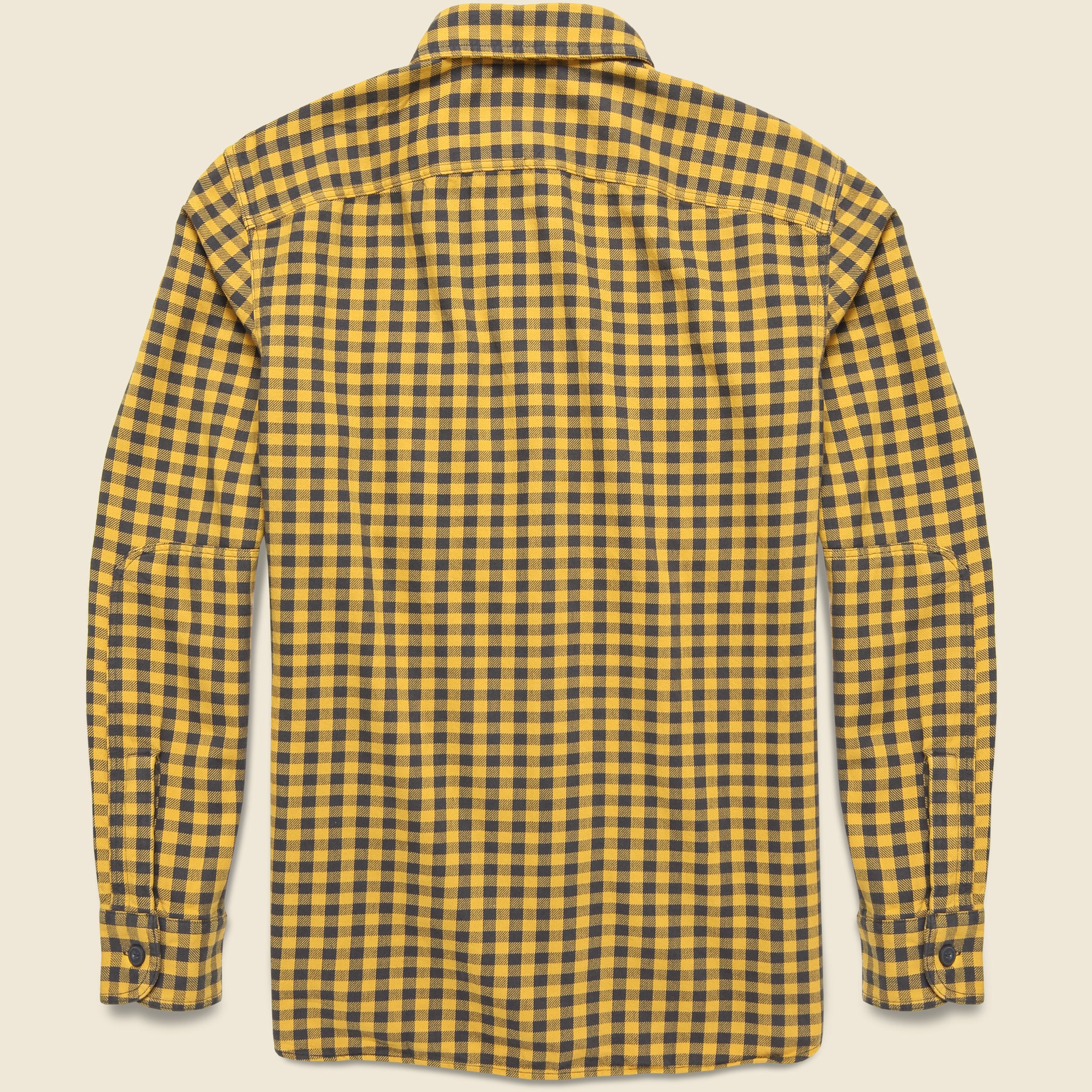 
                          Bonneville Western Shirt - Yellow/Black - RRL - STAG Provisions - Tops - L/S Woven - Plaid
                        