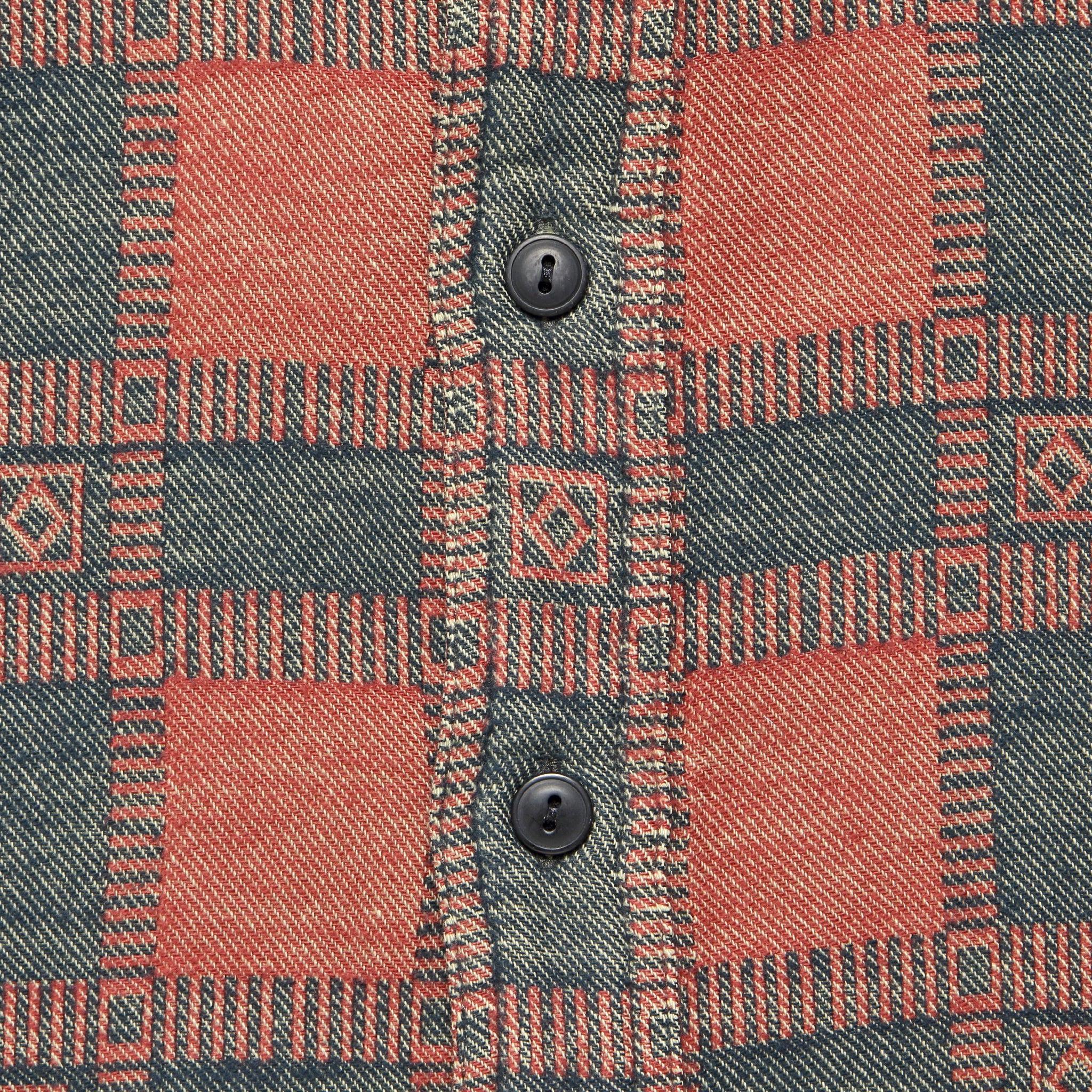 Holt CPO Jacket - Red/Black - RRL - STAG Provisions - Tops - L/S Woven - Other Pattern