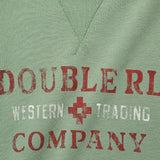 Double V Graphic Sweatshirt - Faded Green - RRL - STAG Provisions - Tops - Fleece / Sweatshirt