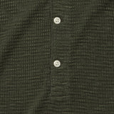 Waffle-Knit Henley - Dark Green - RRL - STAG Provisions - Tops - L/S Knit