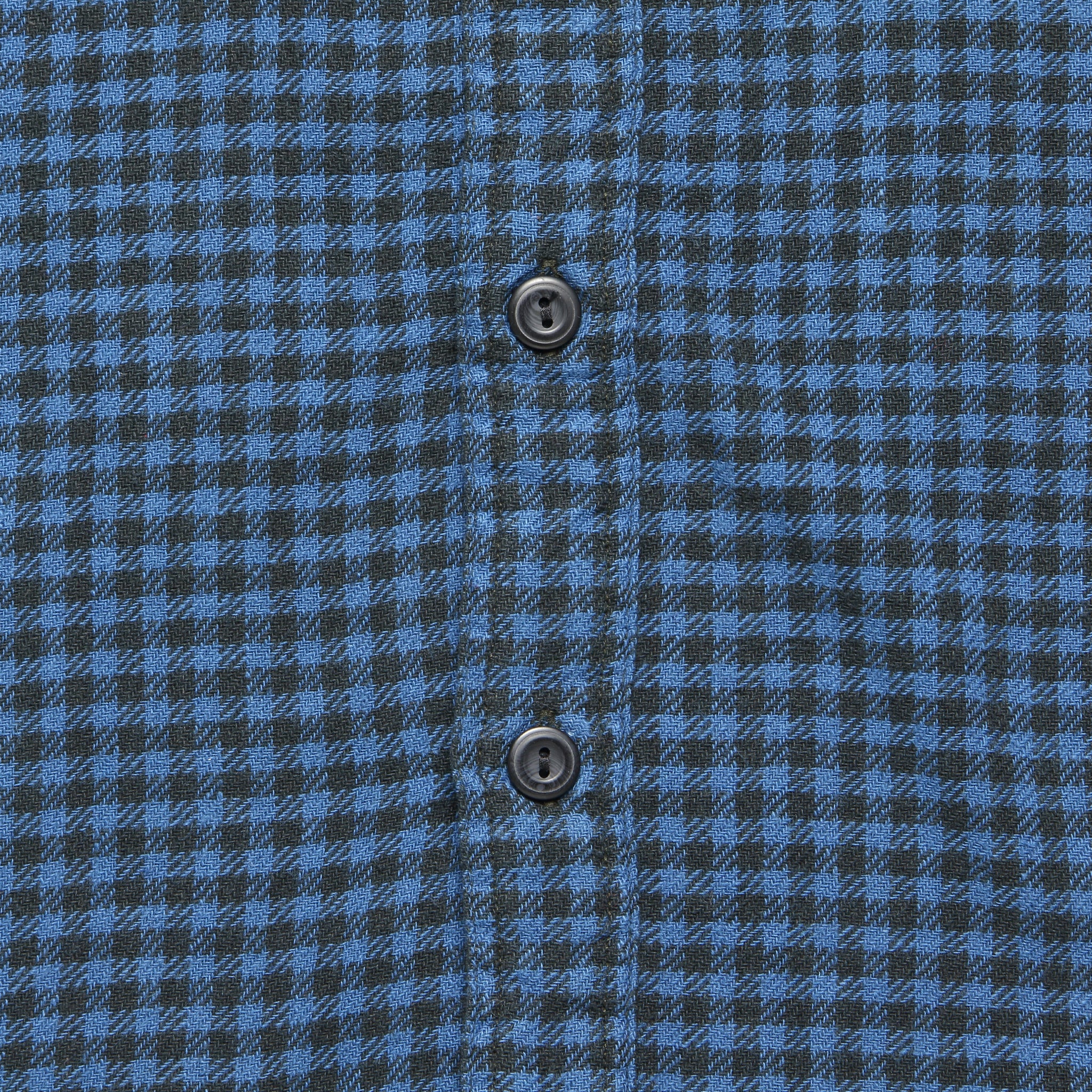 
                          Farrell Cotton/Linen Workshirt - Blue/Sulphur Black - RRL - STAG Provisions - Tops - L/S Woven - Plaid
                        