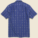 2 Pocket Ranch Brand Camp Shirt - Dark Indigo - RRL - STAG Provisions - Tops - S/S Woven - Other Pattern
