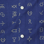 2 Pocket Ranch Brand Camp Shirt - Dark Indigo - RRL - STAG Provisions - Tops - S/S Woven - Other Pattern