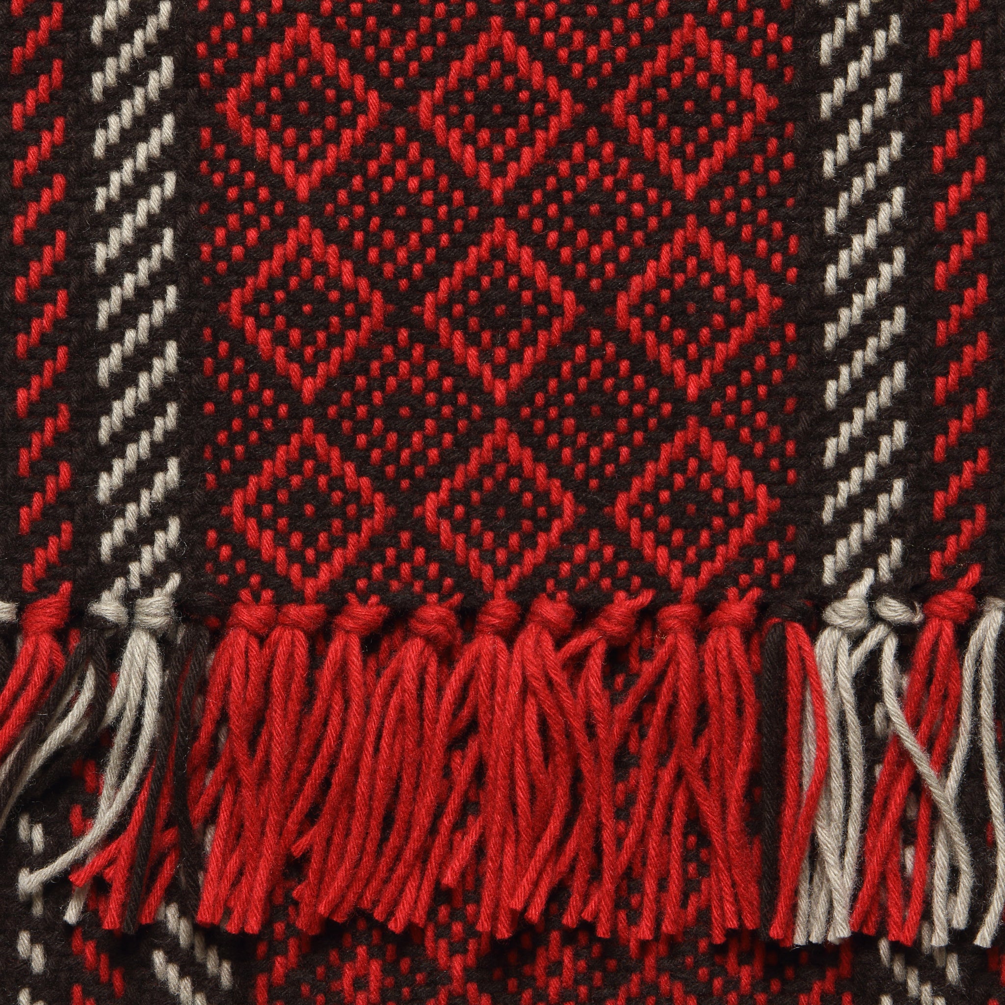 
                          Lawson Stripe Wool Scarf - Red Multi - RRL - STAG Provisions - Accessories - Scarves
                        