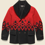 Huxham Wool Jacket - Vintage Red/Black - RRL - STAG Provisions - Outerwear - Coat / Jacket