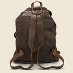 Leather Rucksack - Black Over Brown - RRL - STAG Provisions - Accessories - Bags / Luggage