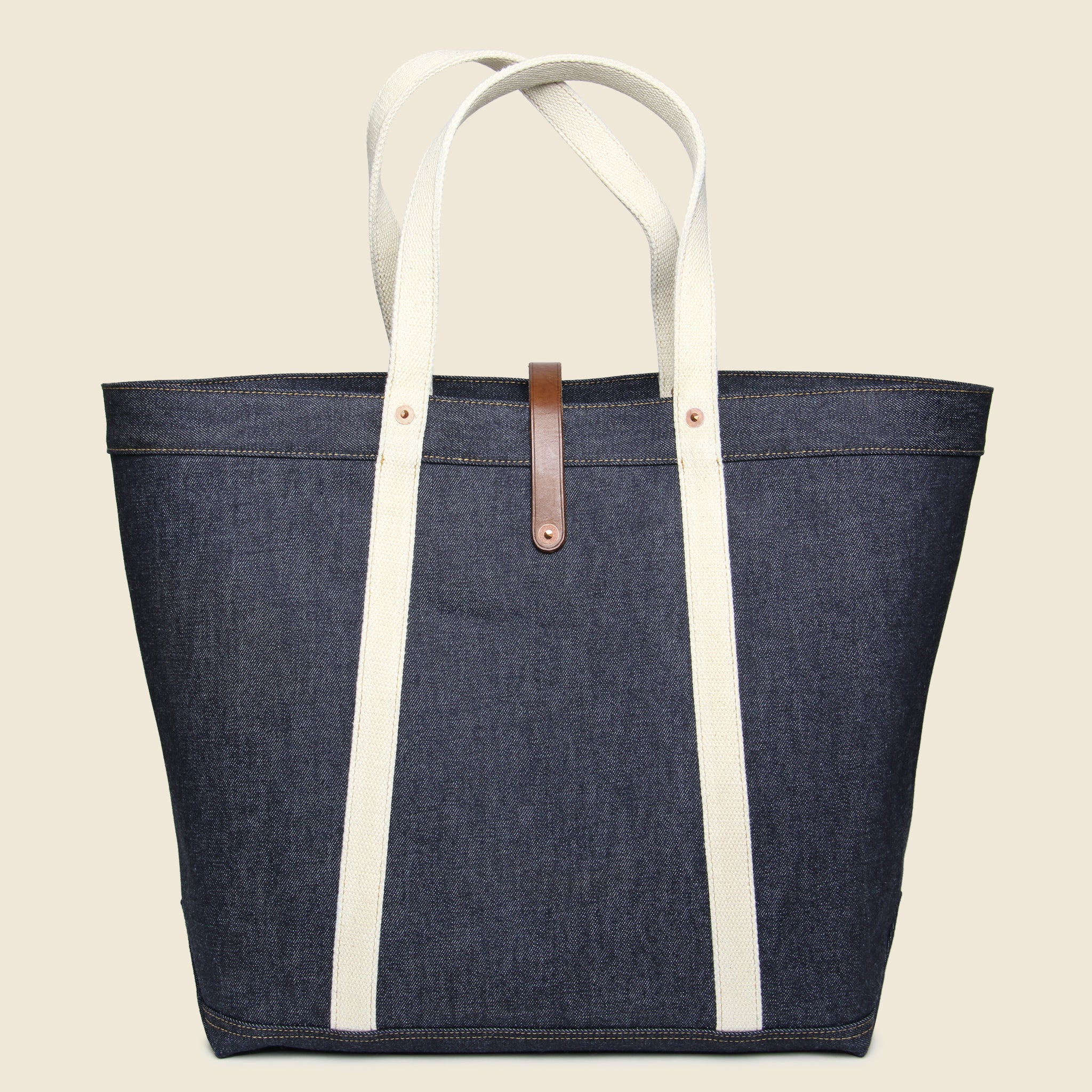 
                          Murphy Denim Tote - Indigo - RRL - STAG Provisions - Accessories - Bags / Luggage
                        