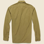 Clayton Sateen Military Shirt - Desert Tan - RRL - STAG Provisions - Tops - L/S Woven - Solid