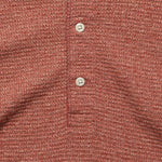 Waffle Henley - American Red Siro Heather - RRL - STAG Provisions - Tops - L/S Knit