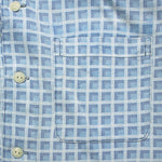 Plaid-Print Jersey Camp Shirt - Indigo - RRL - STAG Provisions - Tops - L/S Knit