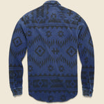 Southwestern Indigo Jersey Workshirt - Indigo - RRL - STAG Provisions - Tops - L/S Woven - Overshirt