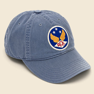 Garment-Dyed Twill Ball Cap - Midnight Blue