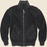 Sherpa Car Coat - Black - RRL - STAG Provisions - Outerwear - Coat / Jacket