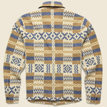 Sweater Workshirt - Brown Cream Multi - RRL - STAG Provisions - Tops - L/S Woven - Overshirt