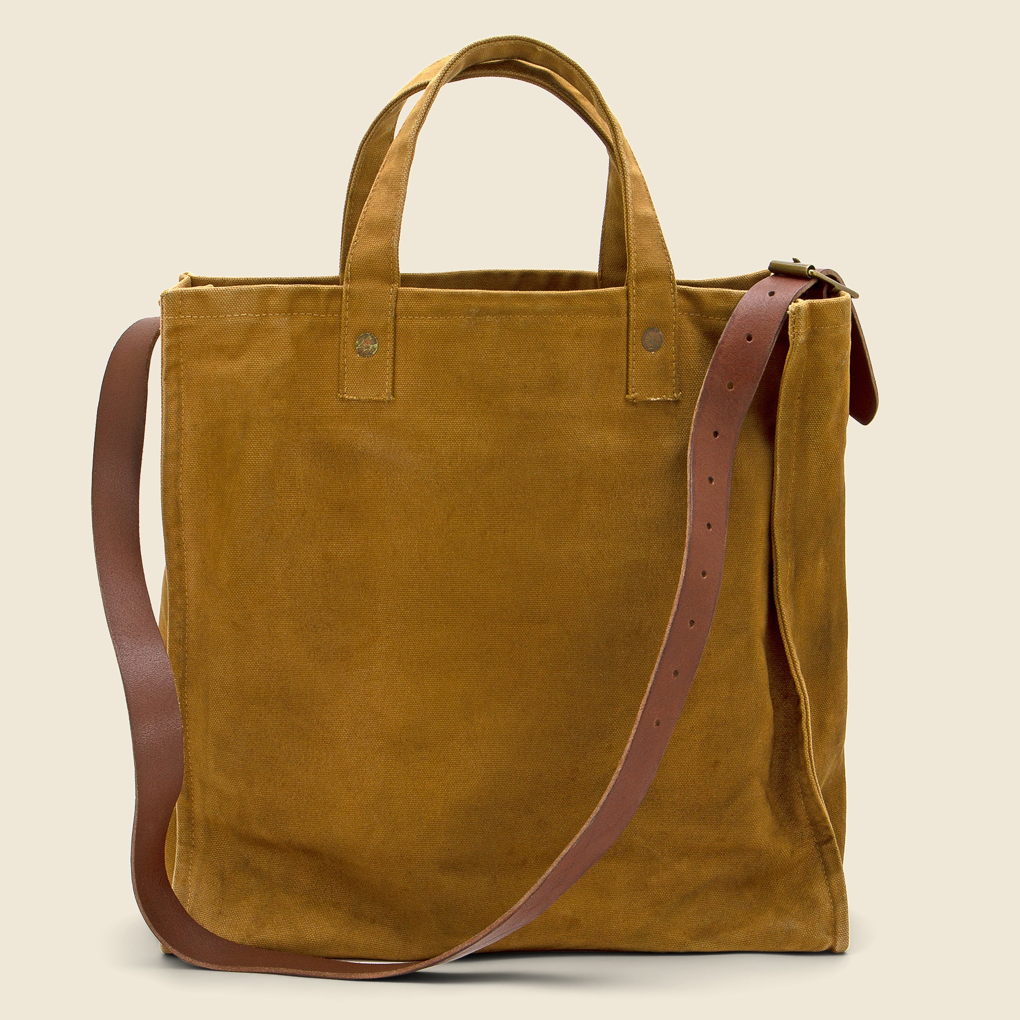 
                          Carpenter Tote Bag - Distressed Khaki - RRL - STAG Provisions - Accessories - Bags / Luggage
                        
