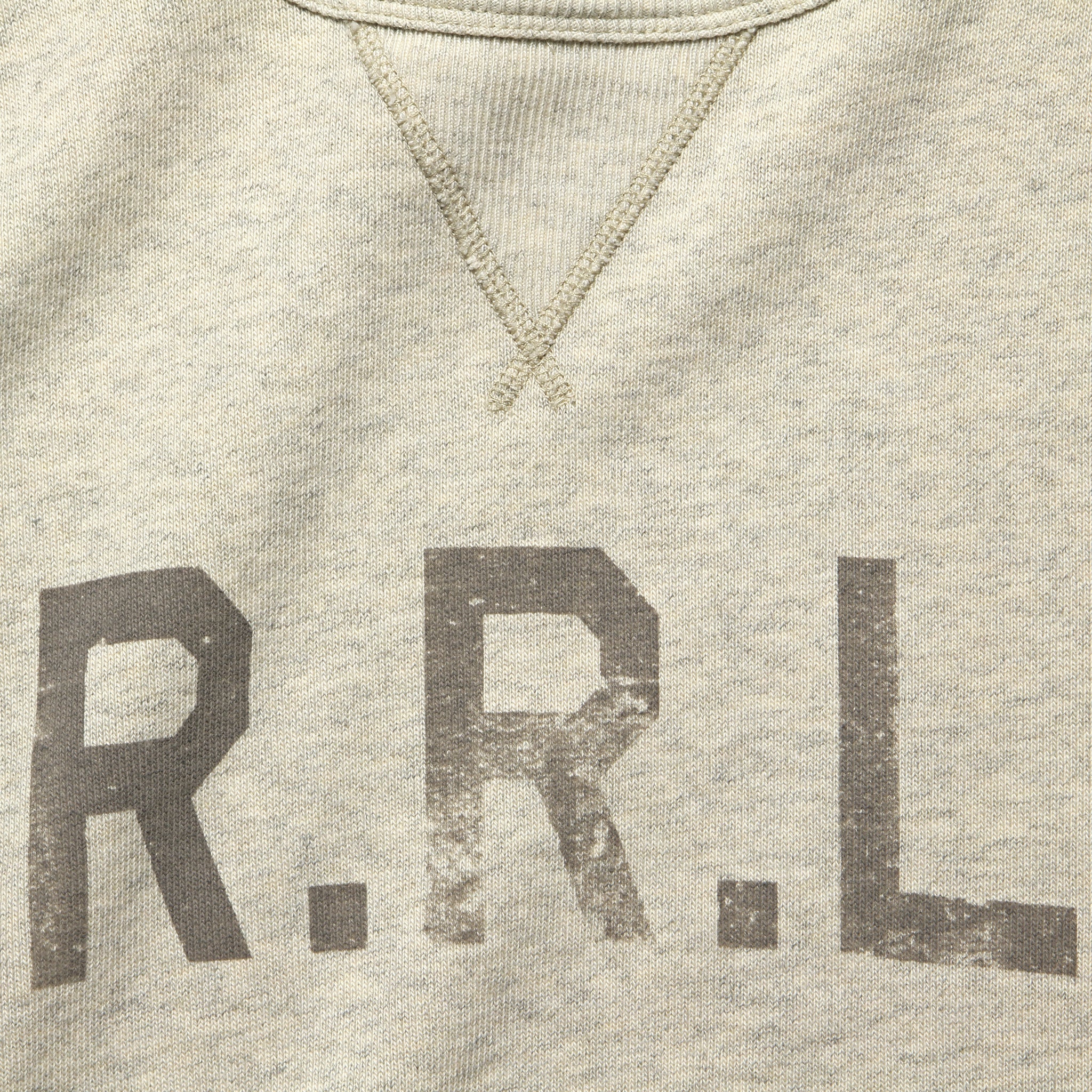 
                          Double V Logo Graphic Sweatshirt - Oatmeal Heather - RRL - STAG Provisions - Tops - Fleece / Sweatshirt
                        
