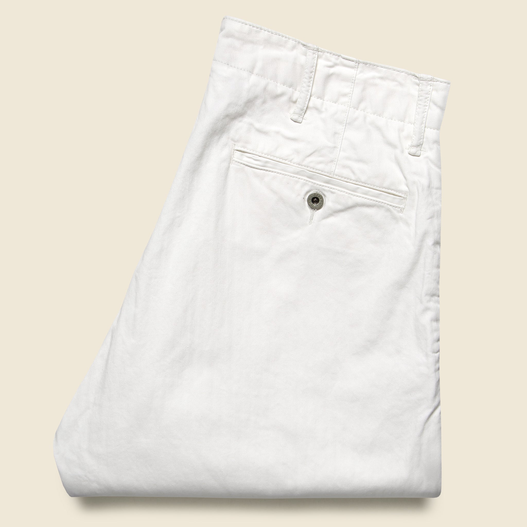 
                          Cotton Field Chino - White - RRL - STAG Provisions - Pants - Twill
                        