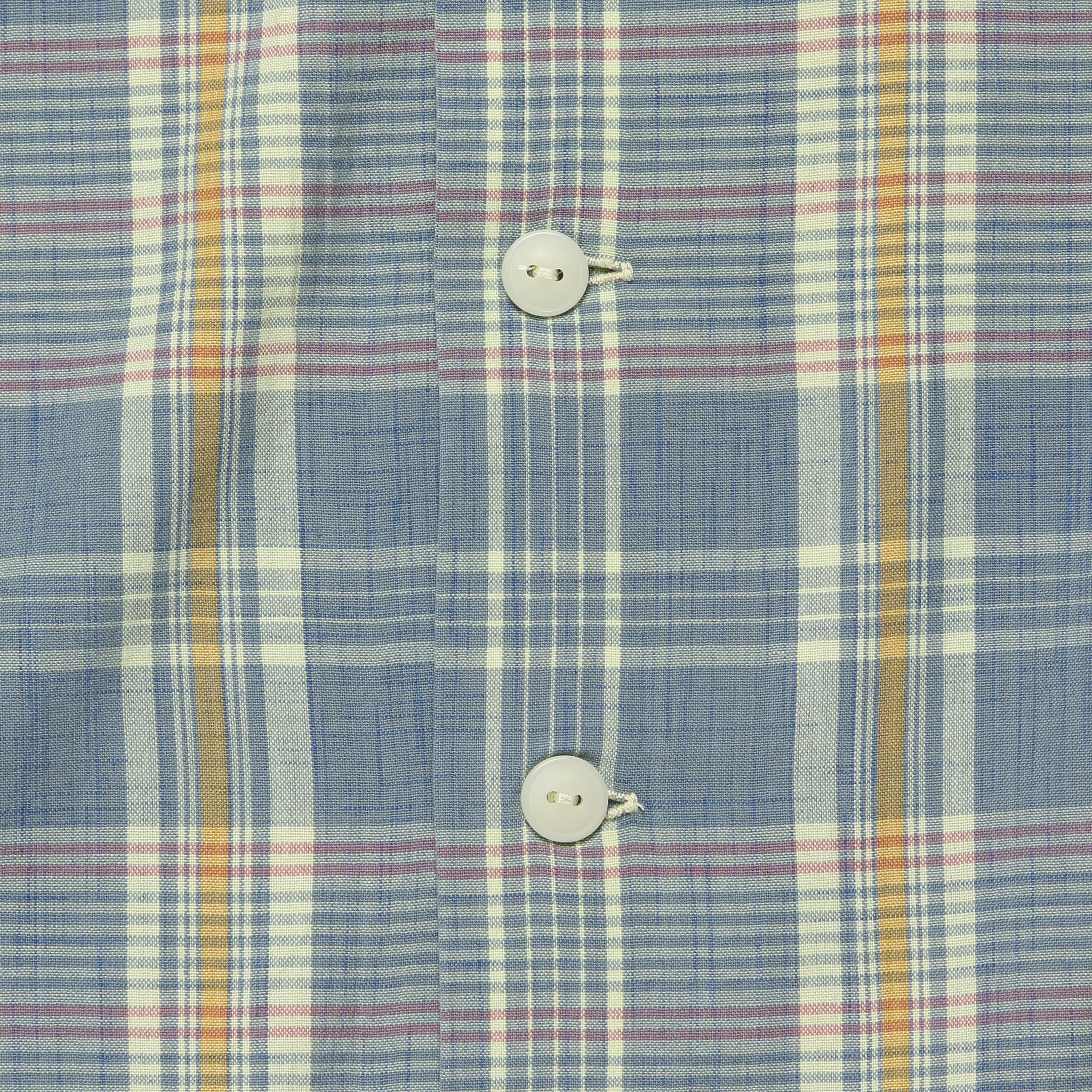 
                          Lightweight Madras Towns Camp Shirt - Light Blue - RRL - STAG Provisions - Tops - L/S Woven - Plaid
                        