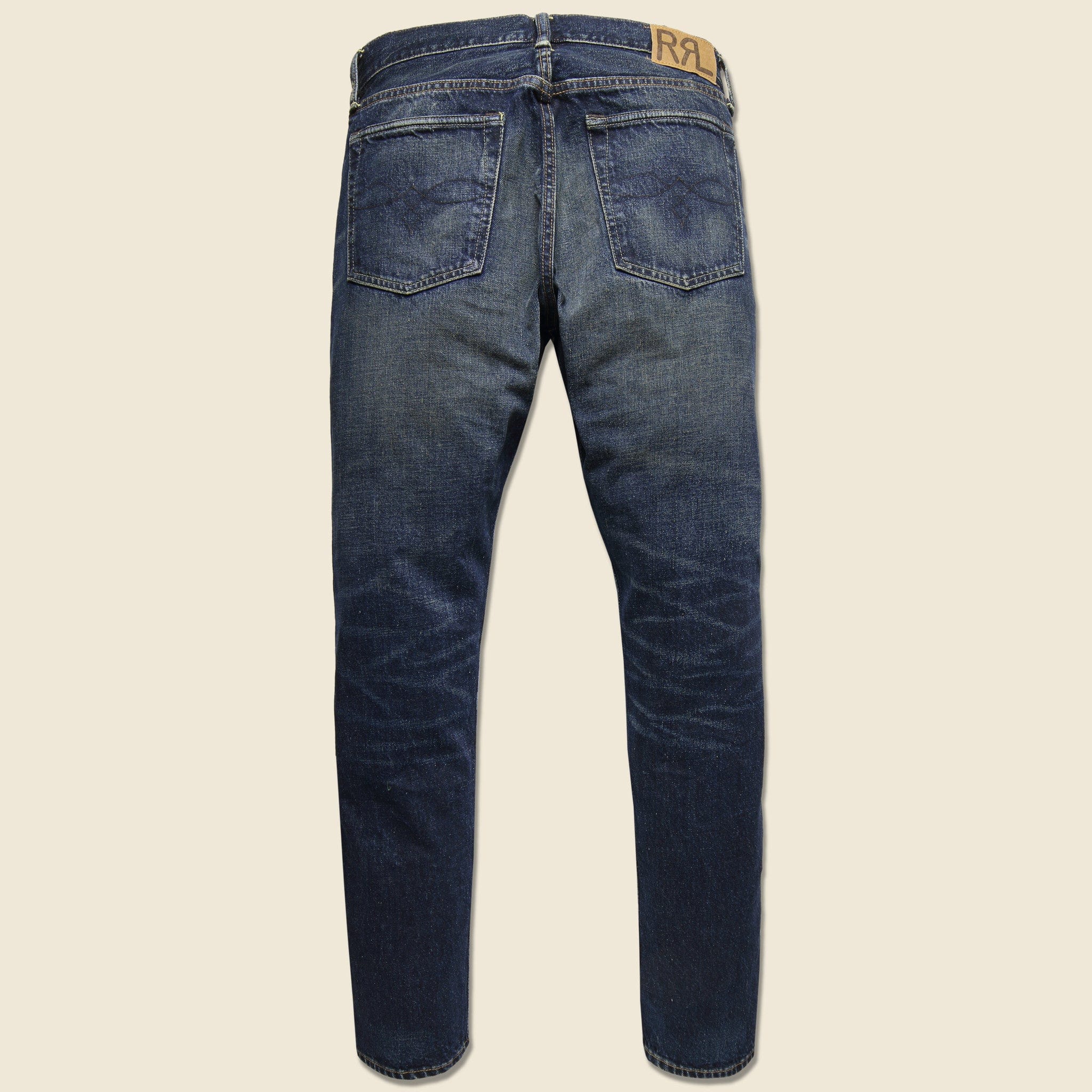 Slim Narrow Jean - Grant Wash - RRL - STAG Provisions - Pants - Denim
