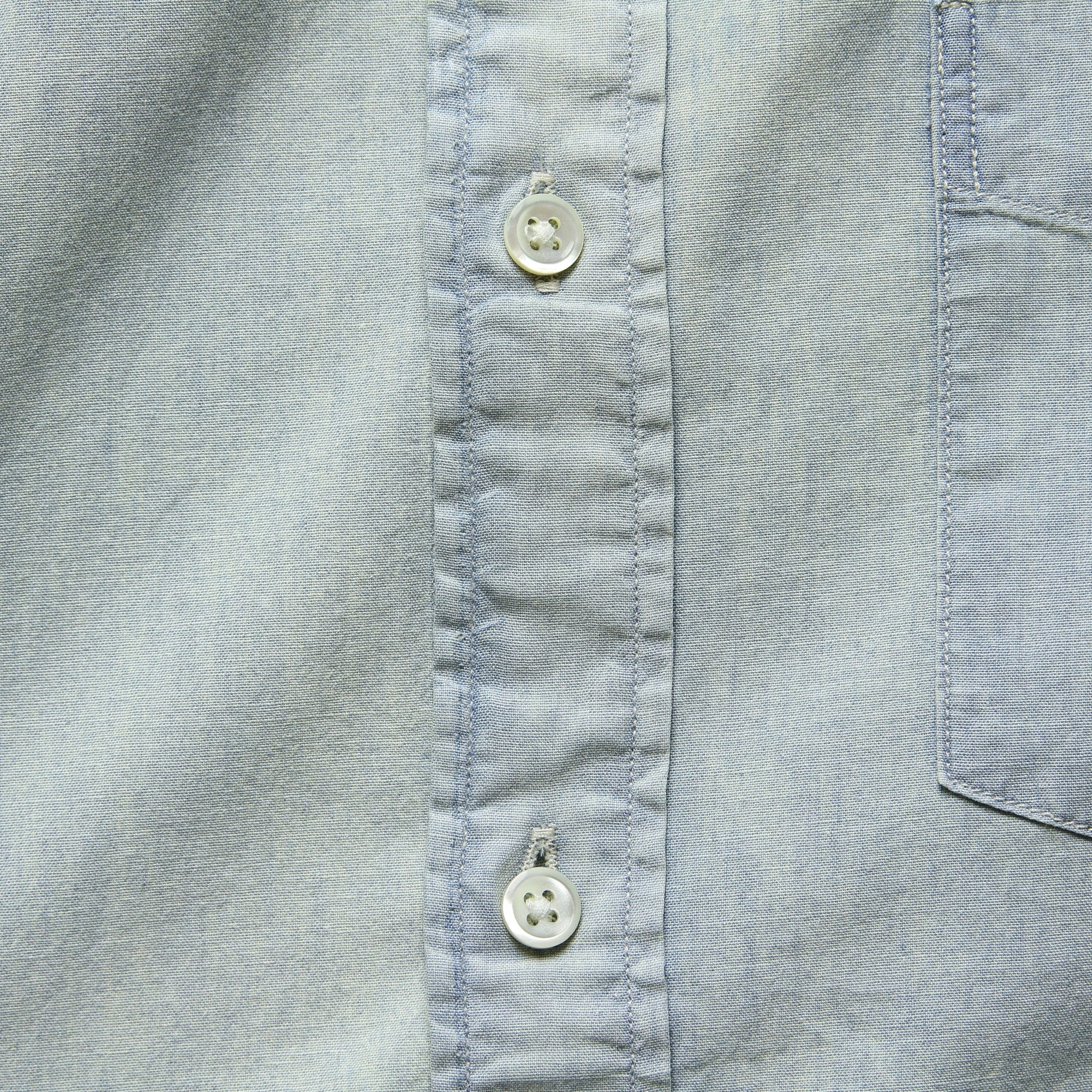 
                          Waverly Chambray Workshirt - Indigo - RRL - STAG Provisions - Tops - L/S Woven - Solid
                        