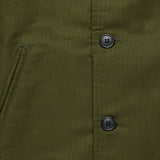 Jungle Cloth Peacoat - Olive - Rogue Territory - STAG Provisions - Outerwear - Coat / Jacket