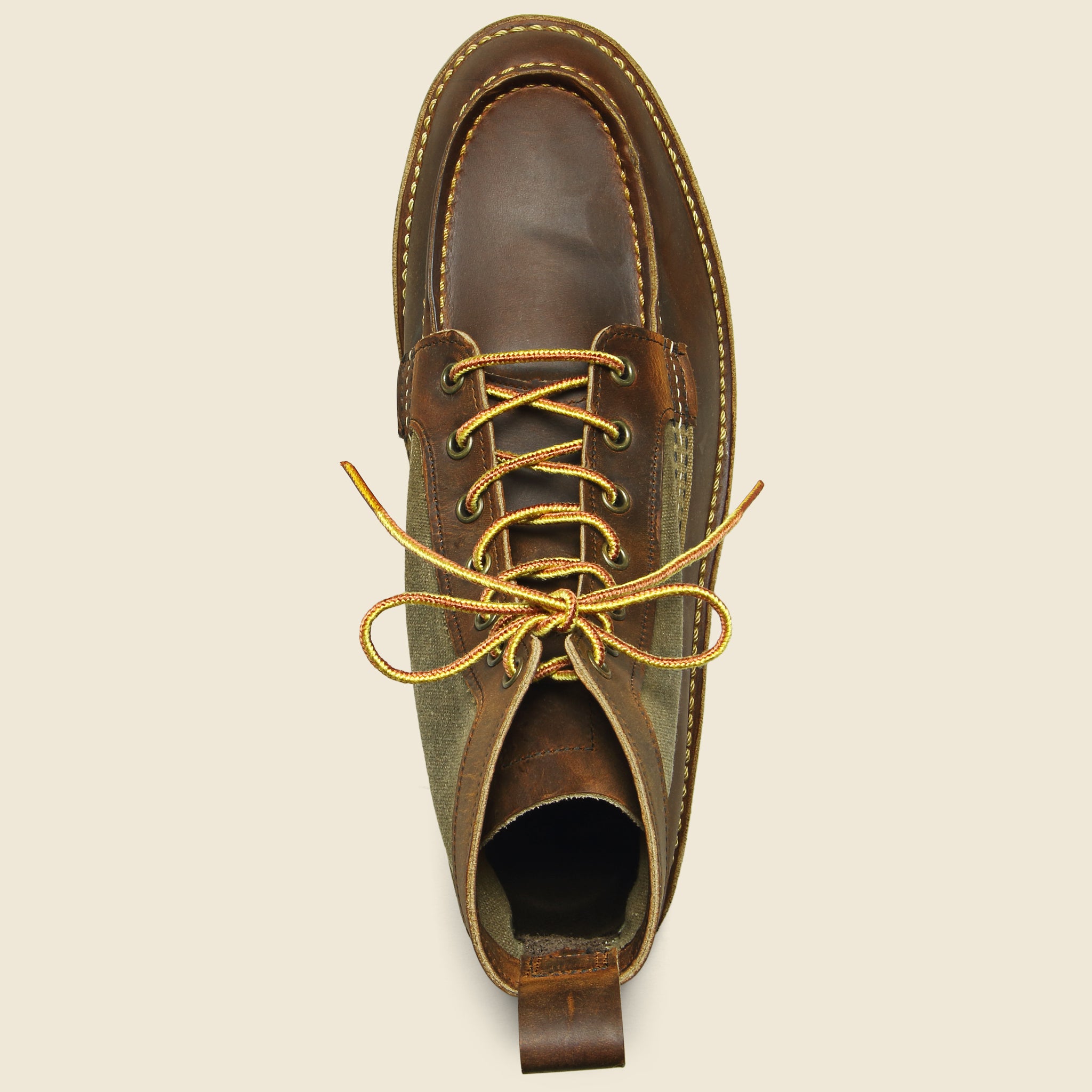 
                          6" Wacouta Moc Toe No. 3335 - Canvas/Copper - Red Wing - STAG Provisions - Shoes - Boots / Chukkas
                        
