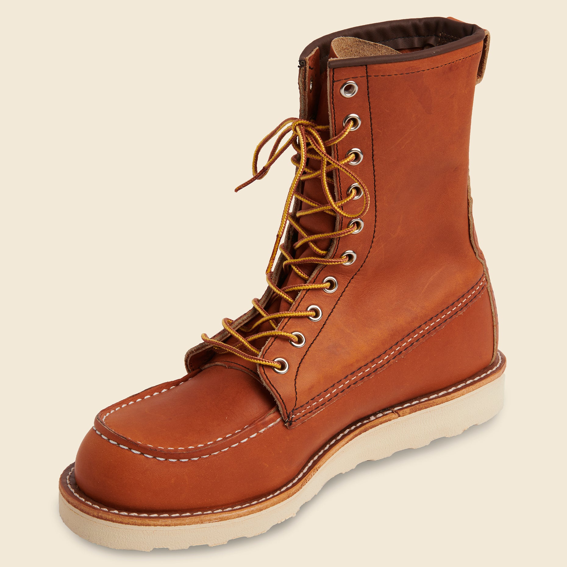 
                          8" Moc Toe No. 877 - Oro Legacy - Red Wing - STAG Provisions - Shoes - Boots / Chukkas
                        