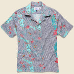 Florida Rayon Vintage Shirt - Navy - Reyn Spooner - STAG Provisions - Tops - S/S Woven - Other Pattern