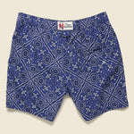 Kaimana Bandana Swim Trunk - Twilight Blue - Reyn Spooner - STAG Provisions - Shorts - Swim