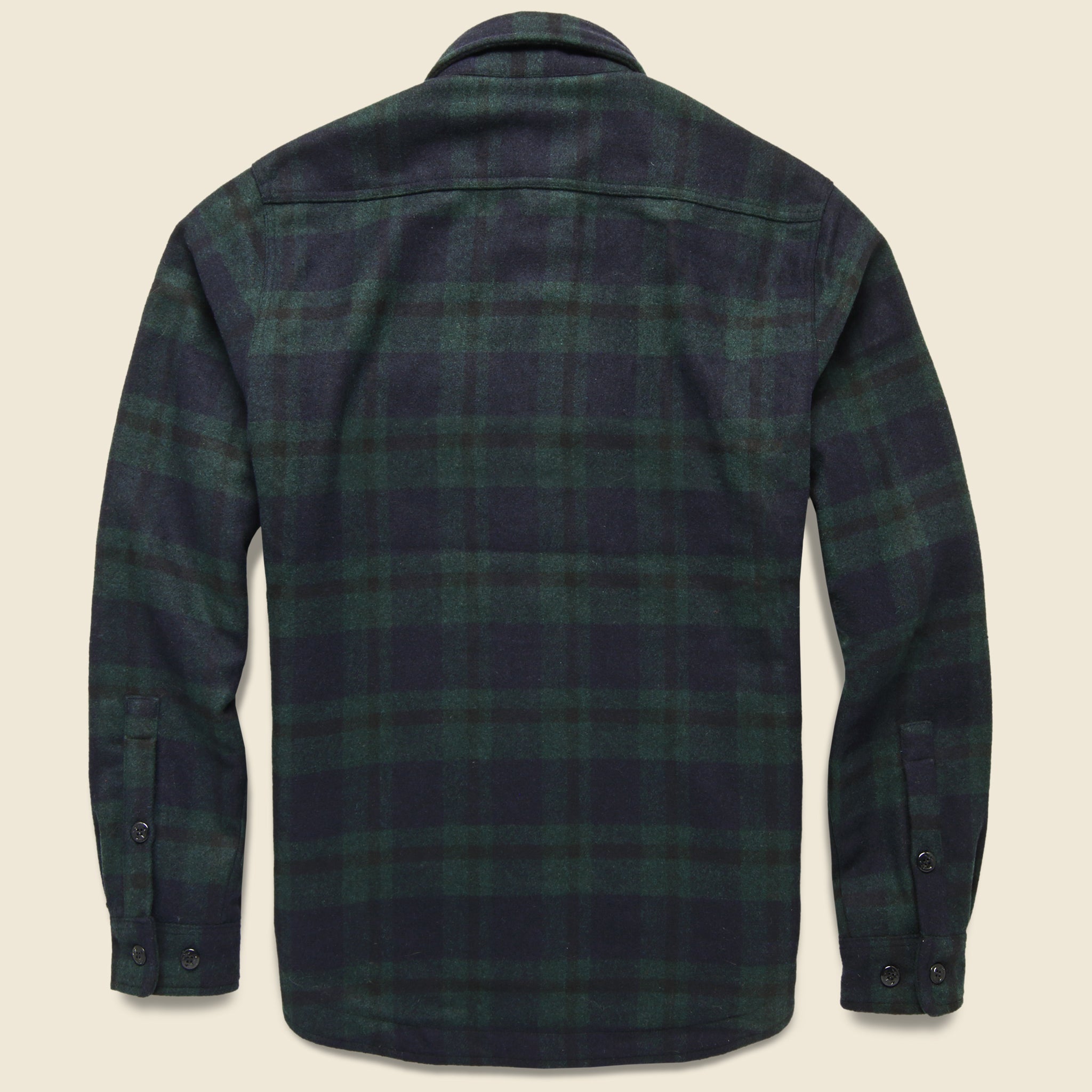 
                          Quilt Lined CPO Shirt Jacket - Hunter Green Plaid - Schott - STAG Provisions - Outerwear - Coat / Jacket
                        