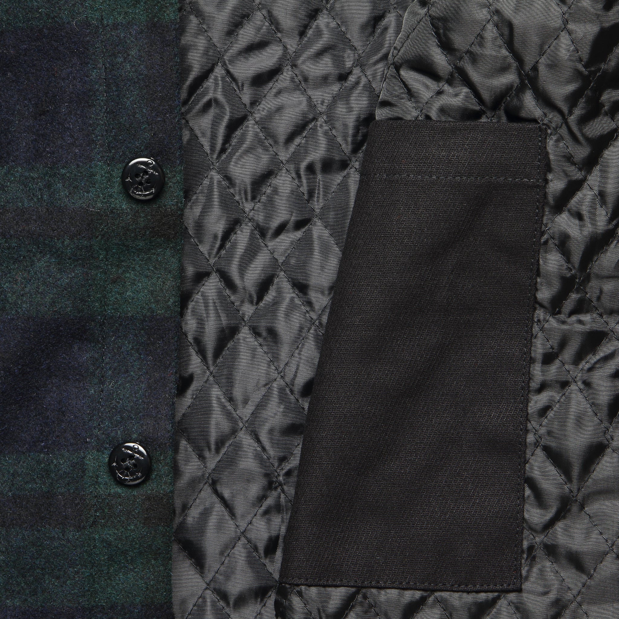 
                          Quilt Lined CPO Shirt Jacket - Hunter Green Plaid - Schott - STAG Provisions - Outerwear - Coat / Jacket
                        