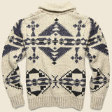 Southwestern Shawl Cardigan - Limestone - Schott - STAG Provisions - Tops - Sweater