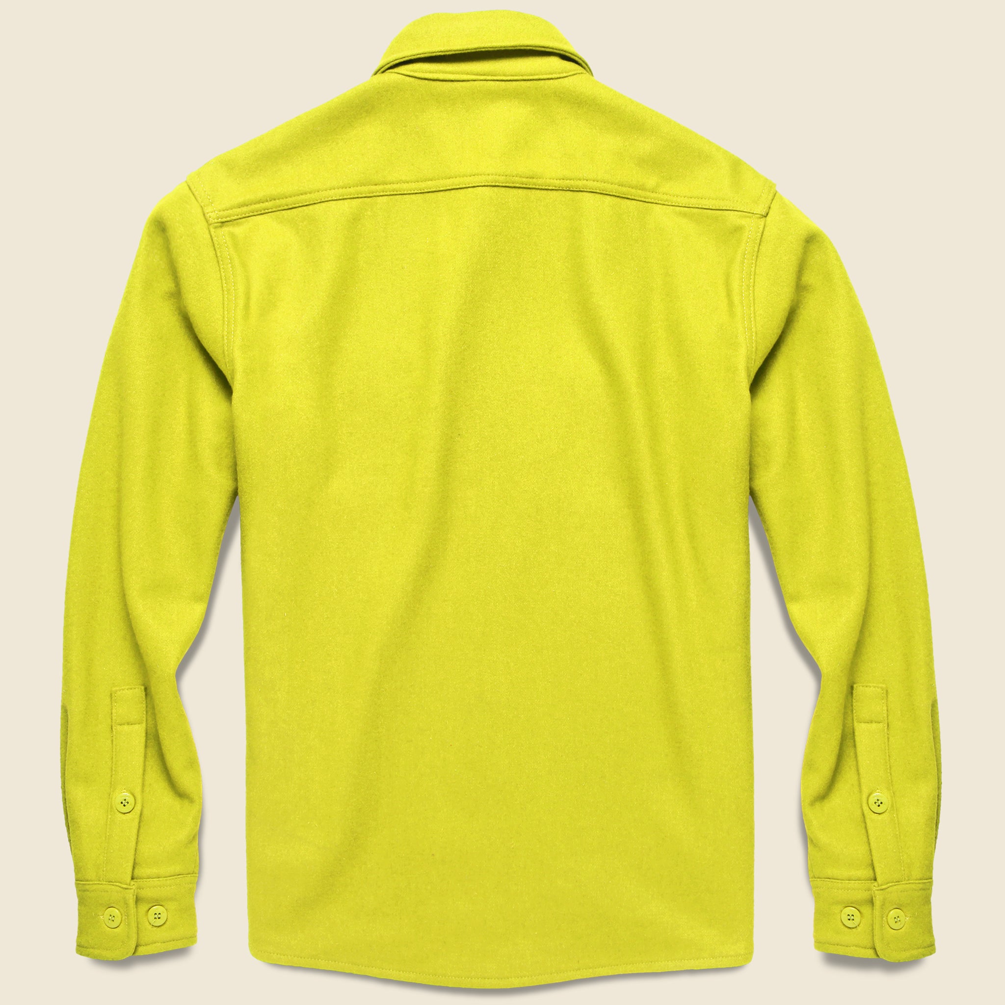 
                          CPO Wool Shirt - Neon Yellow - Schott - STAG Provisions - Tops - L/S Woven - Overshirt
                        