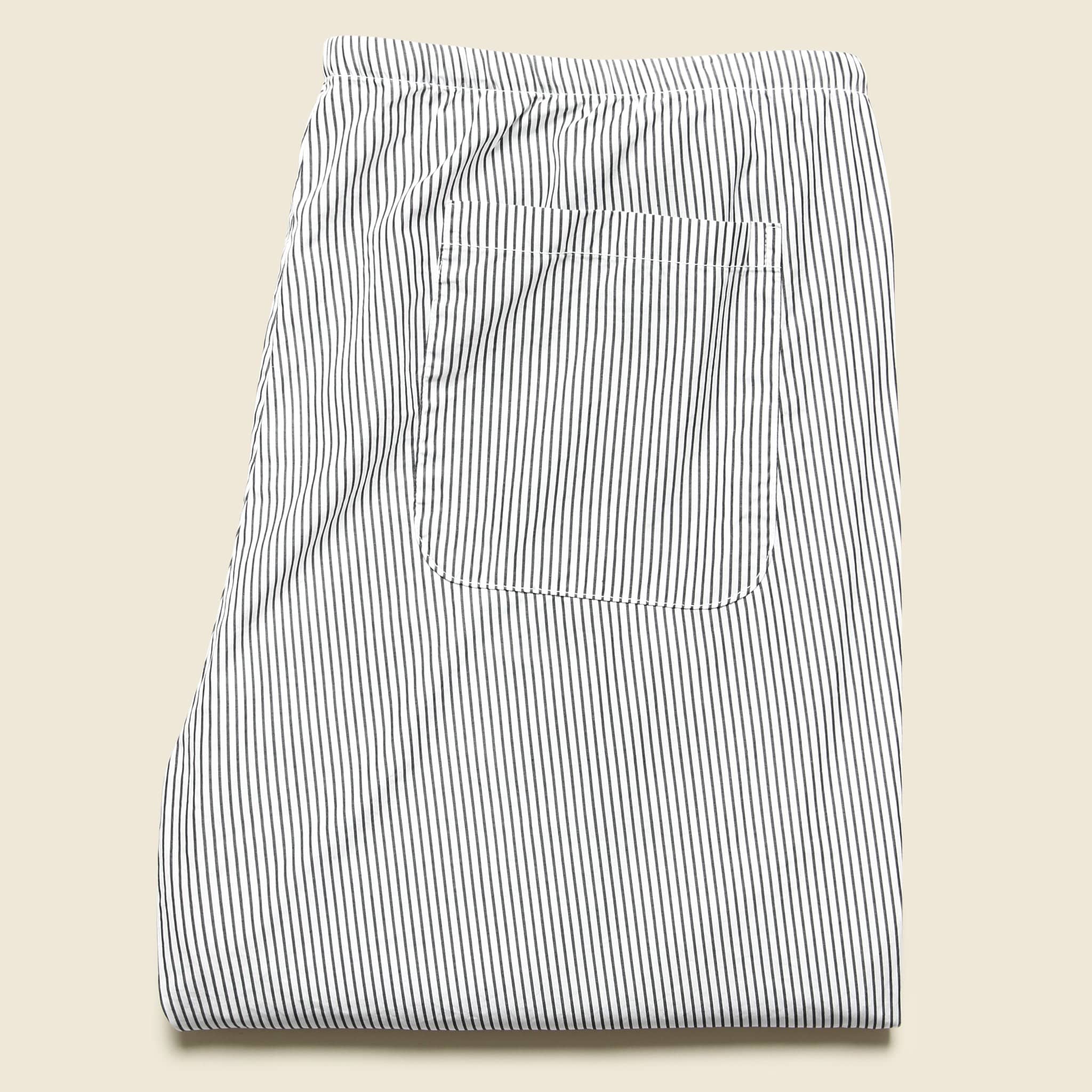 
                          Yarn Dye Haven Pant - Black Stripe - Save Khaki - STAG Provisions - Pants - Lounge
                        