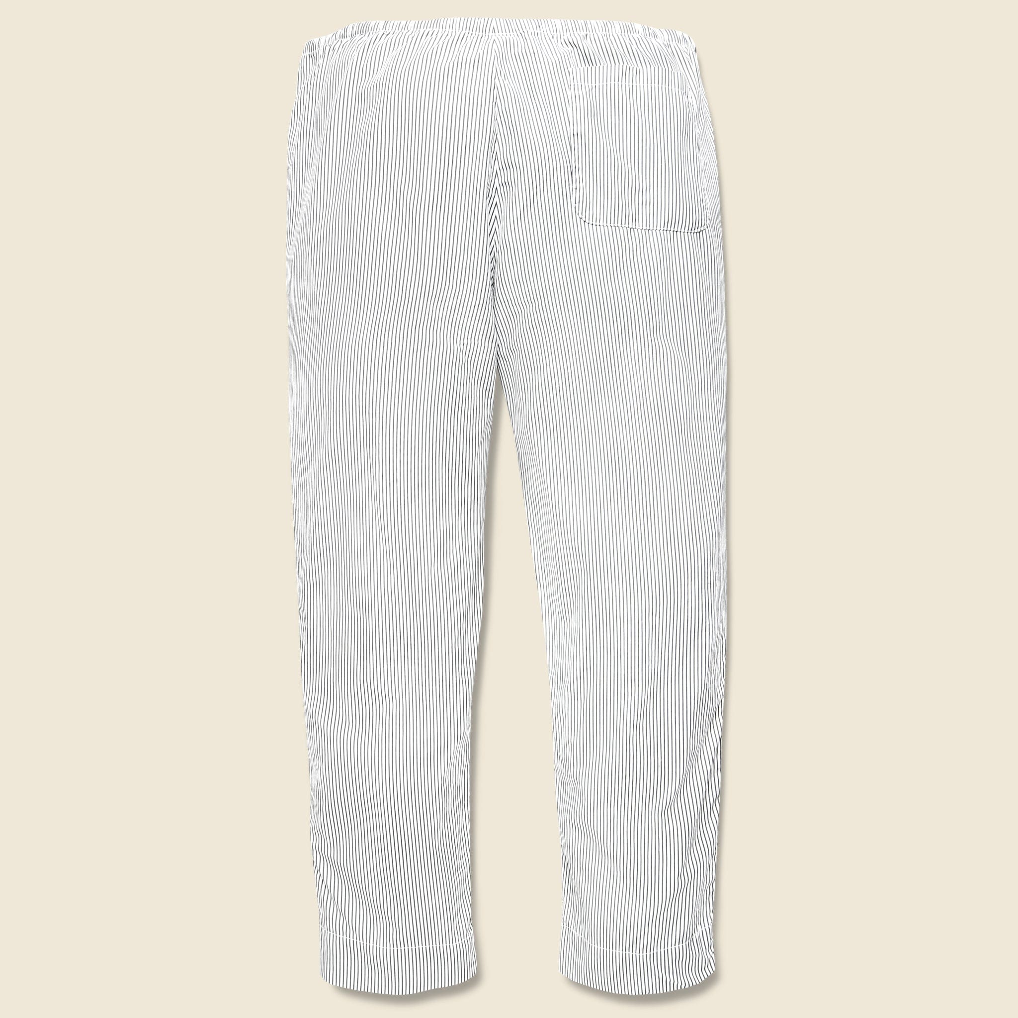 
                          Yarn Dye Haven Pant - Black Stripe - Save Khaki - STAG Provisions - Pants - Lounge
                        