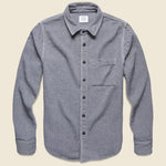Blanket Twill Overshirt - Chambray - Save Khaki - STAG Provisions - Tops - L/S Woven - Overshirt
