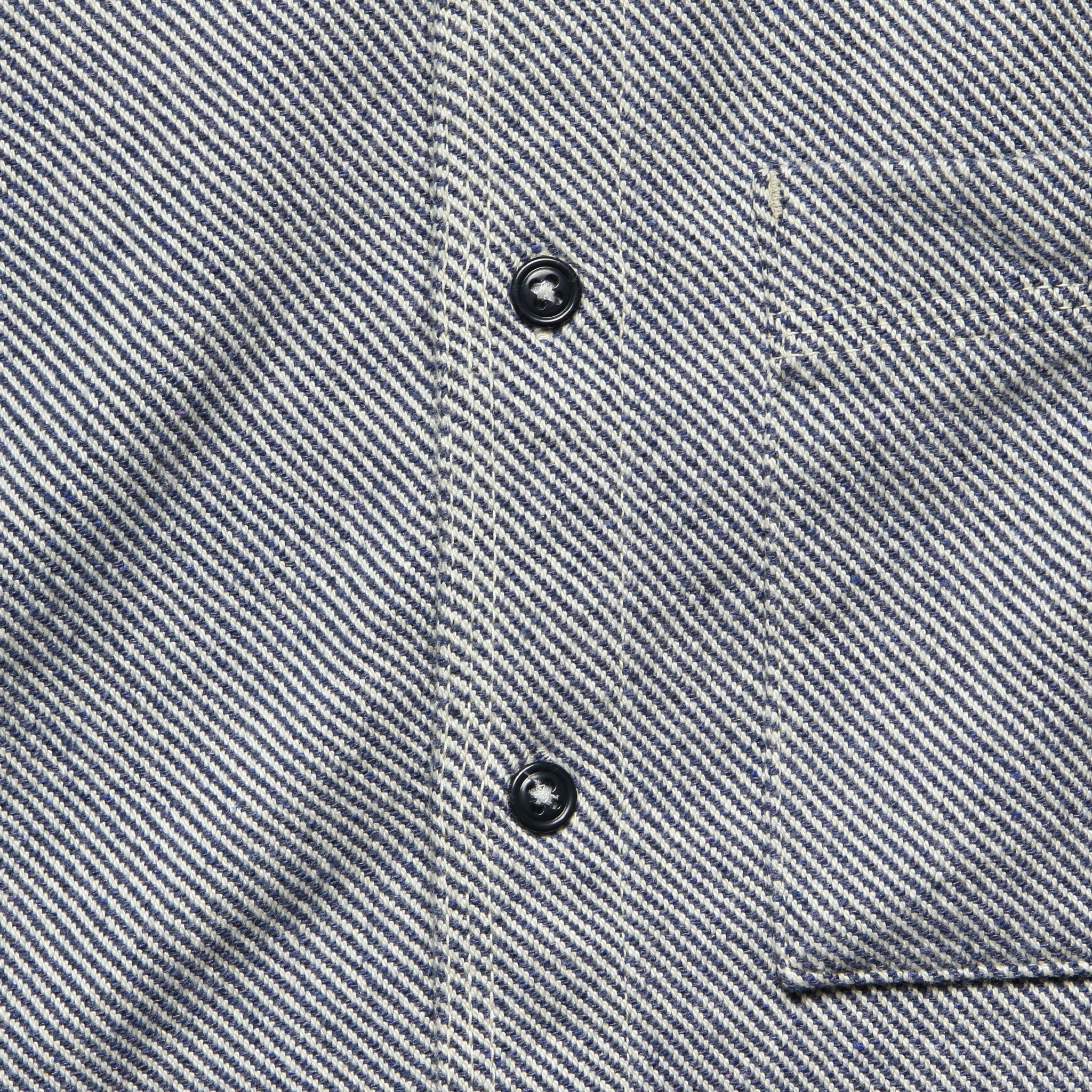 Blanket Twill Overshirt - Chambray - Save Khaki - STAG Provisions - Tops - L/S Woven - Overshirt