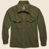 Fleece Lined Shirt Jacket - Olive - Save Khaki - STAG Provisions - Outerwear - Shirt Jacket